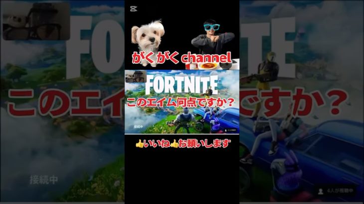 このエイム何点ですか？#フォートナイト #ランクマッチ #リロードランク #リロード #フォトナ #ネタ #アンリアル #fortnite #エンジョイ勢 #初心者 #shorts