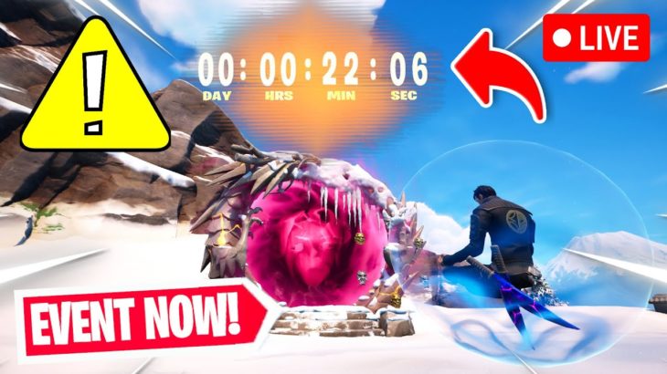 FORTNITE EVENT COUNTDOWN LIVE🔴 24/7 & Fortnite Chapter 6 Season 2 Countdown!