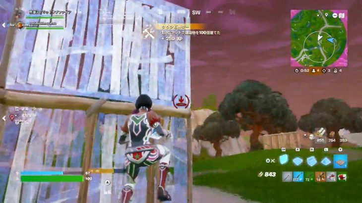 猛者建築！！【Fortnite】たつお実況17