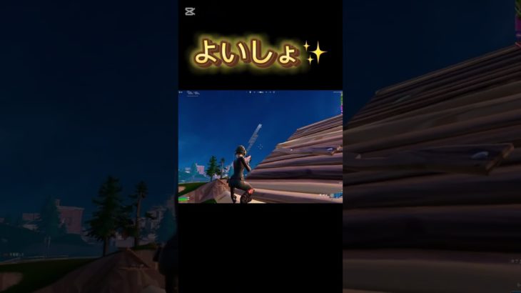 落下死回避するのかと思ったよ？？#フォートナイト #fortnite #shorts