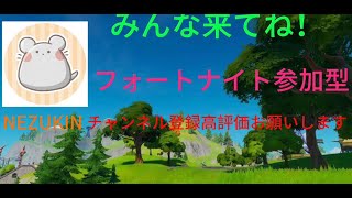 🔴フォートナイト参加型配信【2枠目】目指せ登録者100人