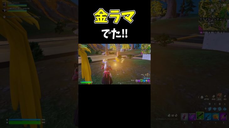 【フォートナイト/Fortnite】 #shorts #フォートナイト#初心者#金ラマ