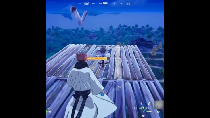 天空建築で生き残る方法があった【フォートナイト/Fortnite】#shorts