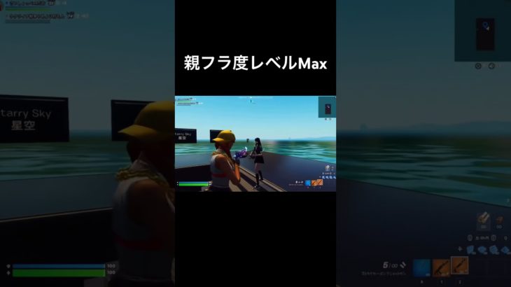 親フラ度レベルMax #フォートナイト #fortnite #shorts