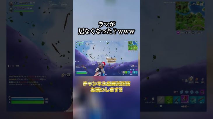 ラマが居なくなった？ｗｗｗ #フォートナイト#ラマ #fortnite