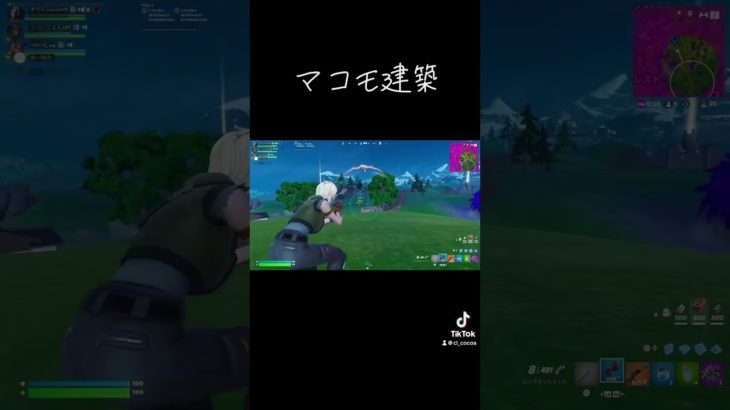 マコモ建築#fortnite #gaming #フォートナイト