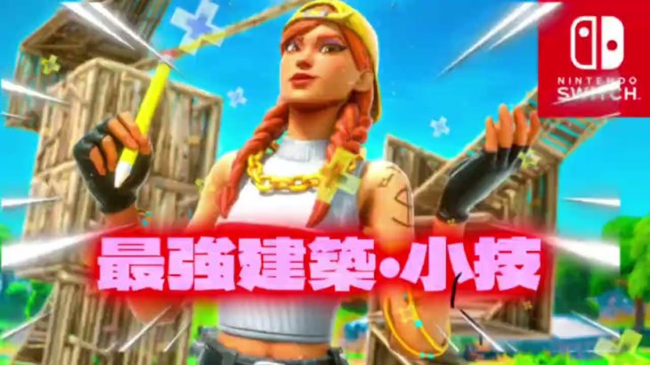 【switch勢必見】アンリアルswitchジャイロ勢が教える最強建築、小技集#フォートナイト #switch #フォトナ #fortnite #建築